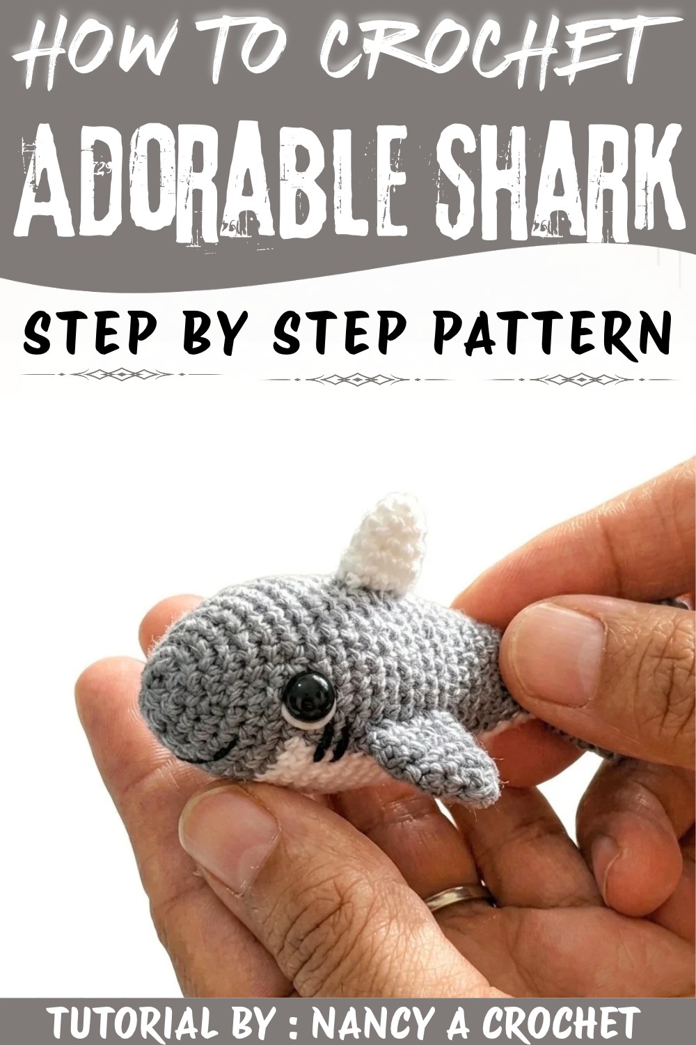 How to Crochet a Shark Step by Step (2)