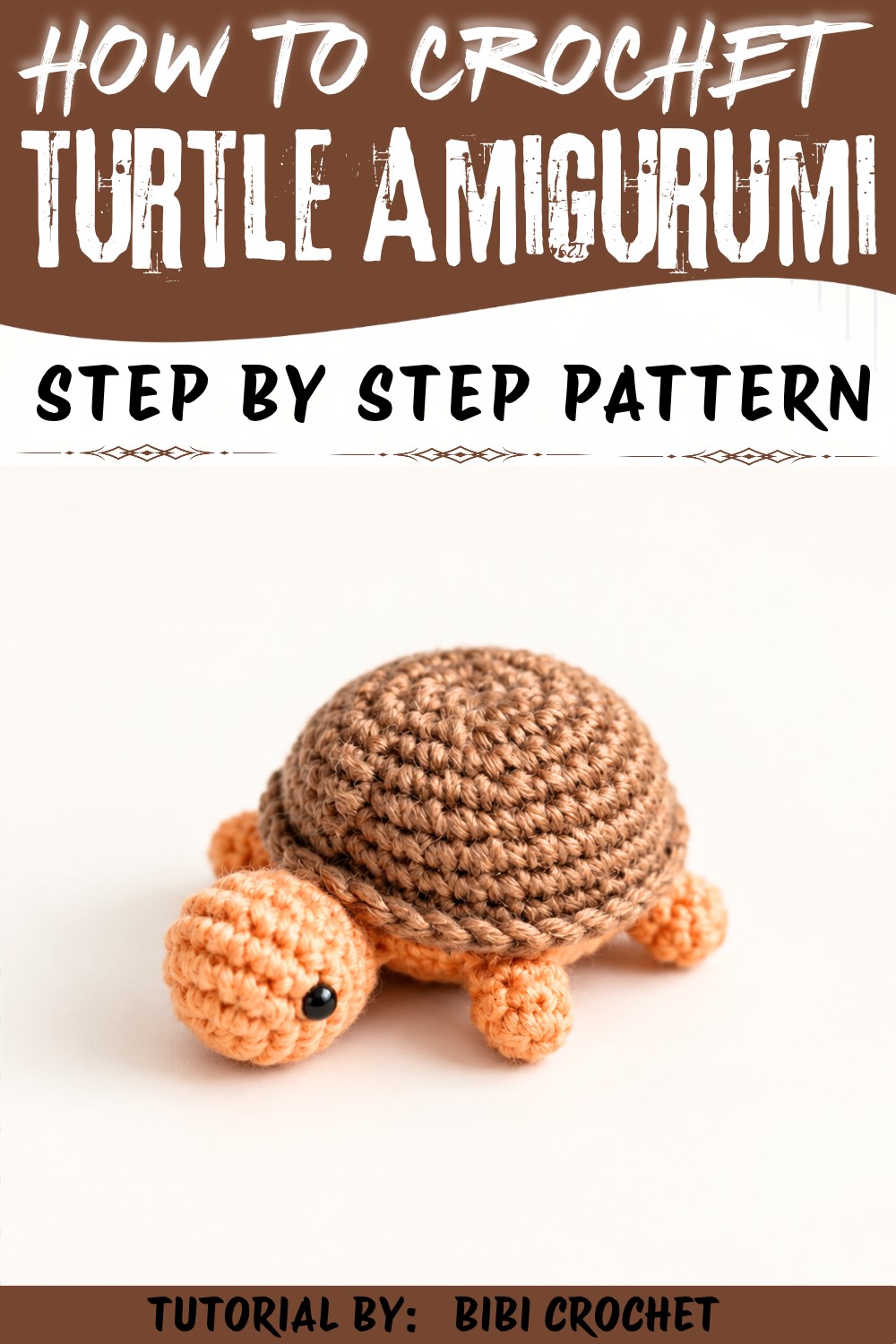 How to Crochet a Turtle Amigurumi Pattern