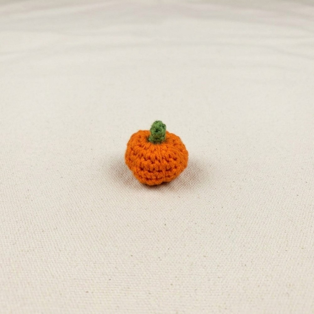 How to crochet a Halloween pumpkin