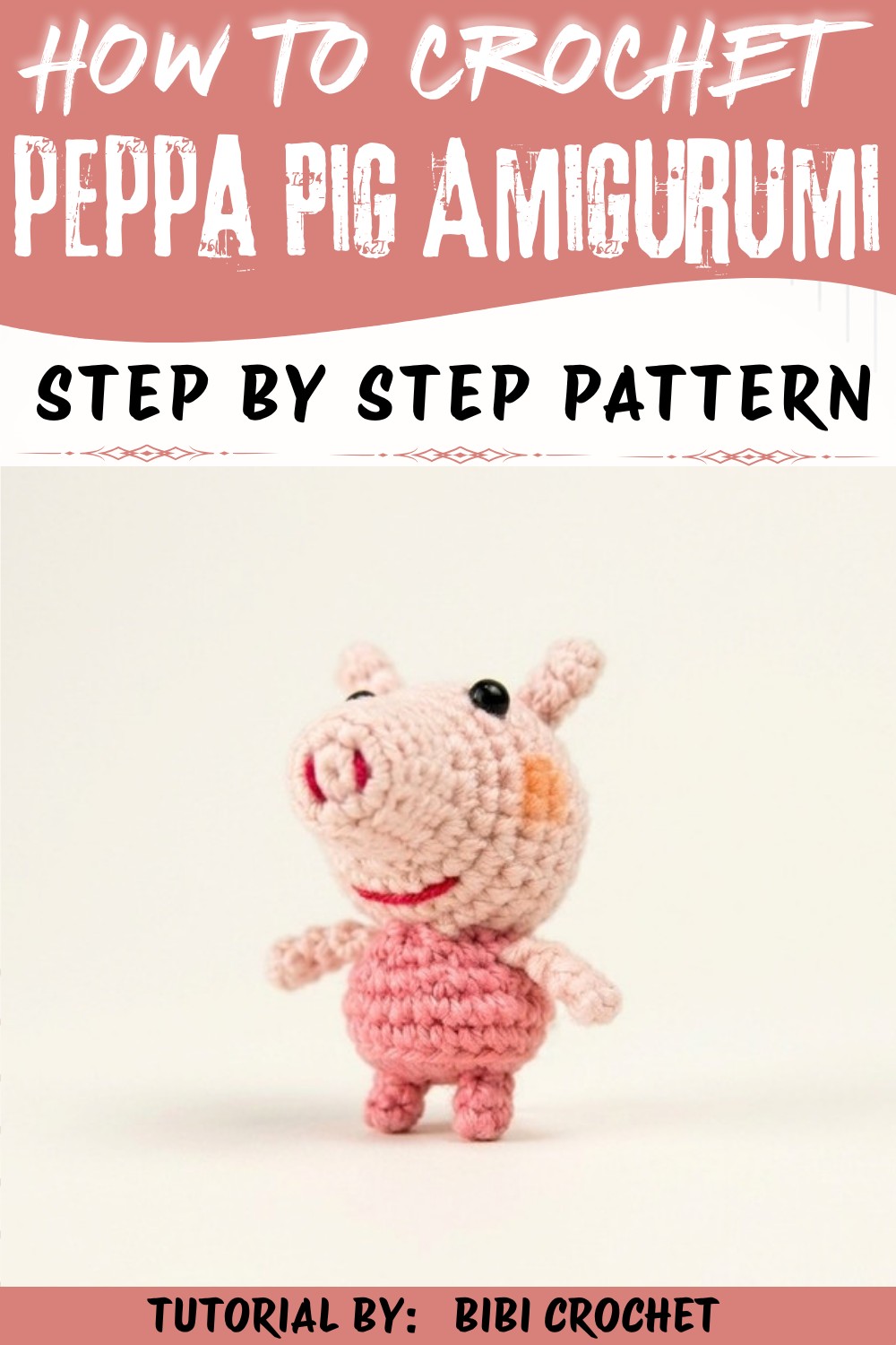 Mini Crochet Peppa Pig Amigurumi Free Pattern For Fun Collection